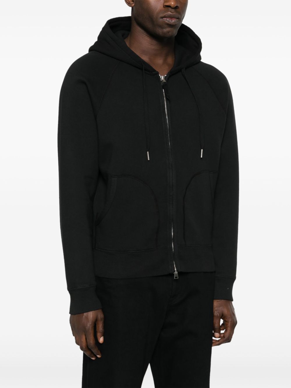 TOM FORD Men's Cotton Zipped Hoodie