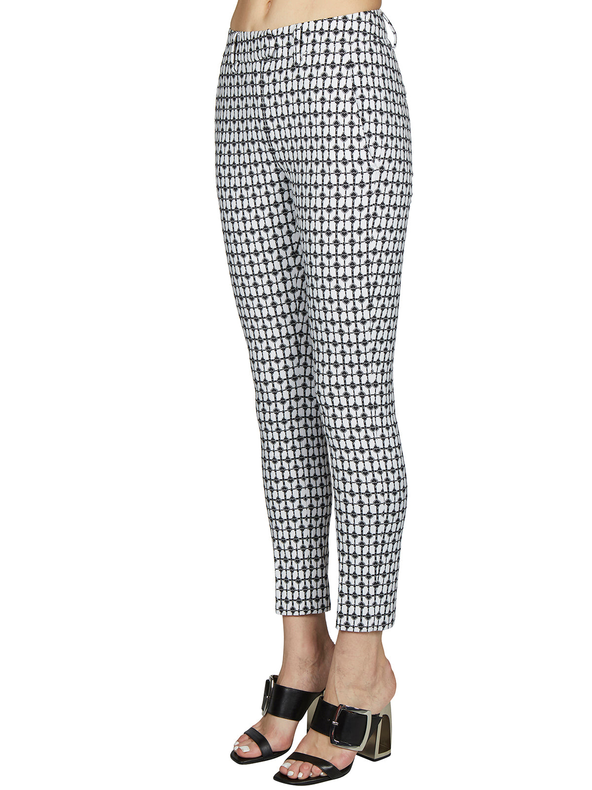 DONDUP Chic Printed Trousers - Size 27