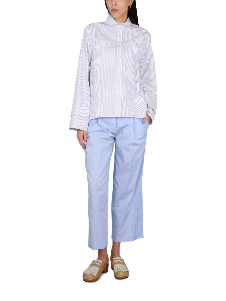 JEJIA Classic Button-Up Shirt for Women