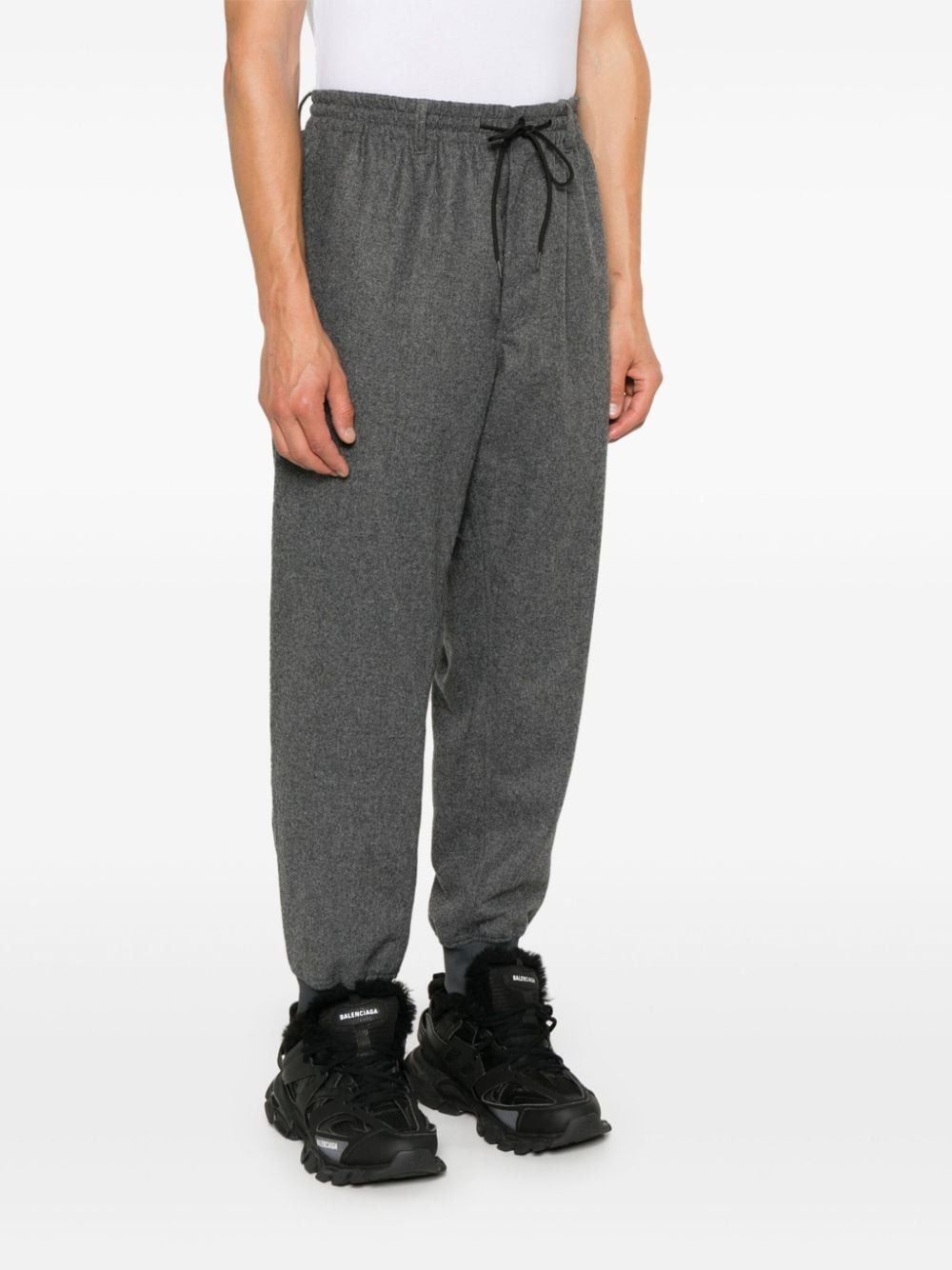 Y-3 Flannel Cuff Pants for Men