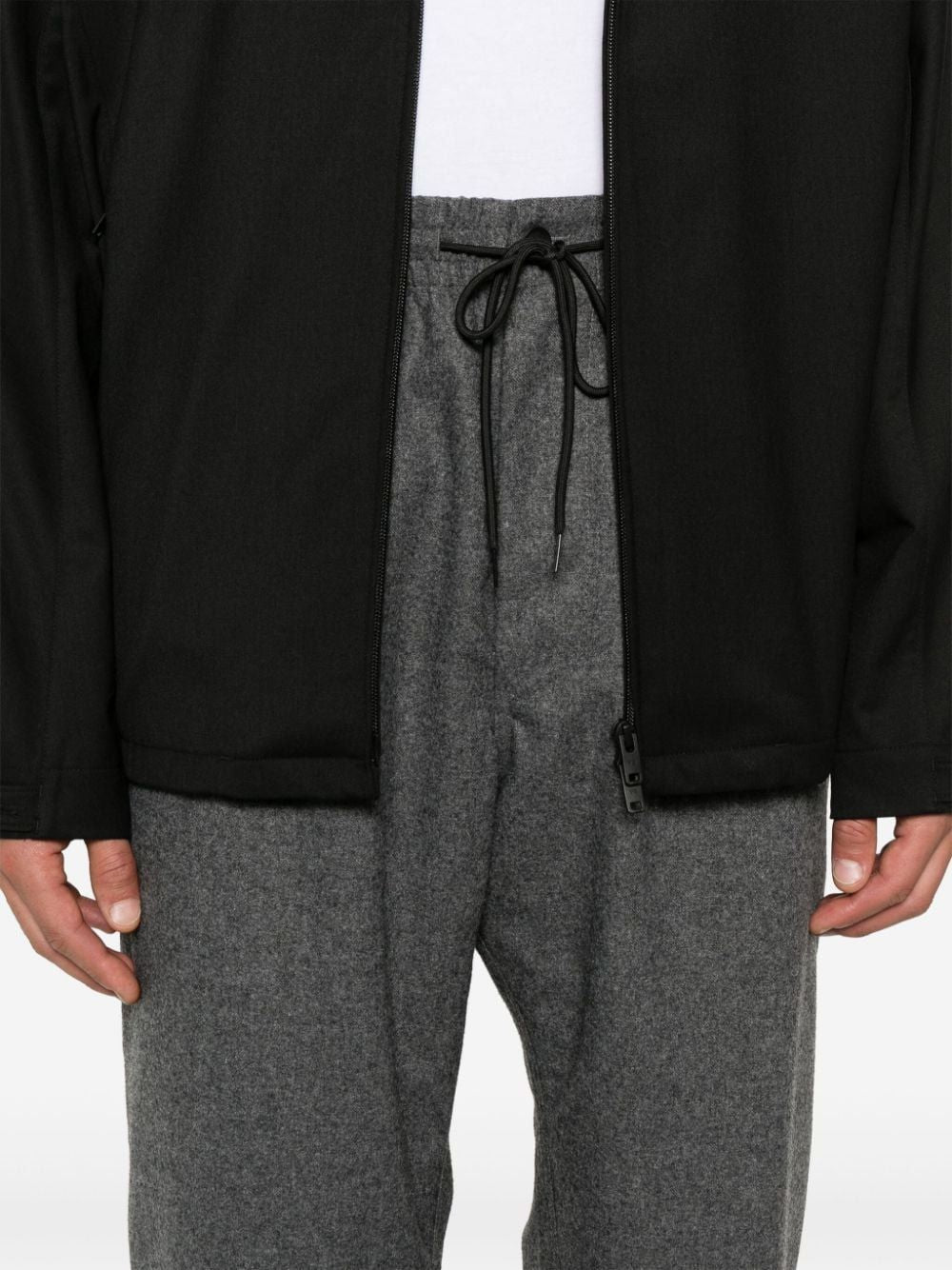 Y-3 Flannel Cuff Pants for Men