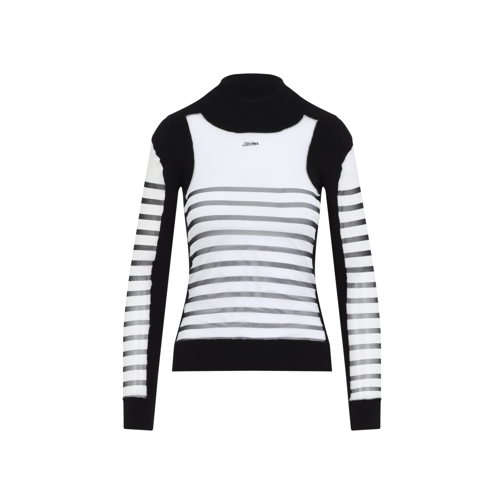 JEAN PAUL GAULTIER Elegant Black Sweater for Women