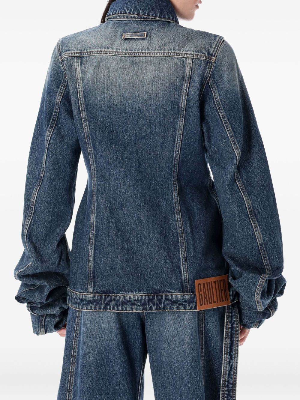 JEAN PAUL GAULTIER Oversized Denim Jacket Size 42 IT