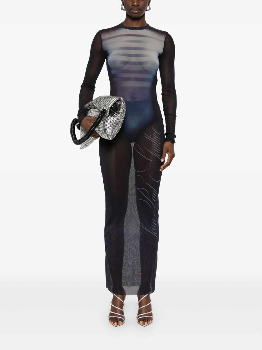 JEAN PAUL GAULTIER Chic Tulle Long Dress - Size 42 IT