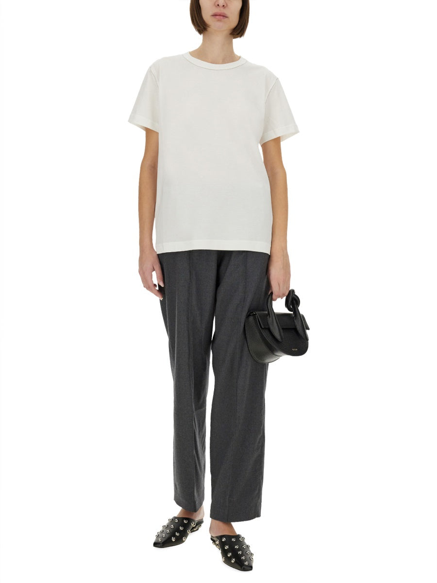 FABIANA FILIPPI Cotton Crew Neck Short Sleeve T-Shirt