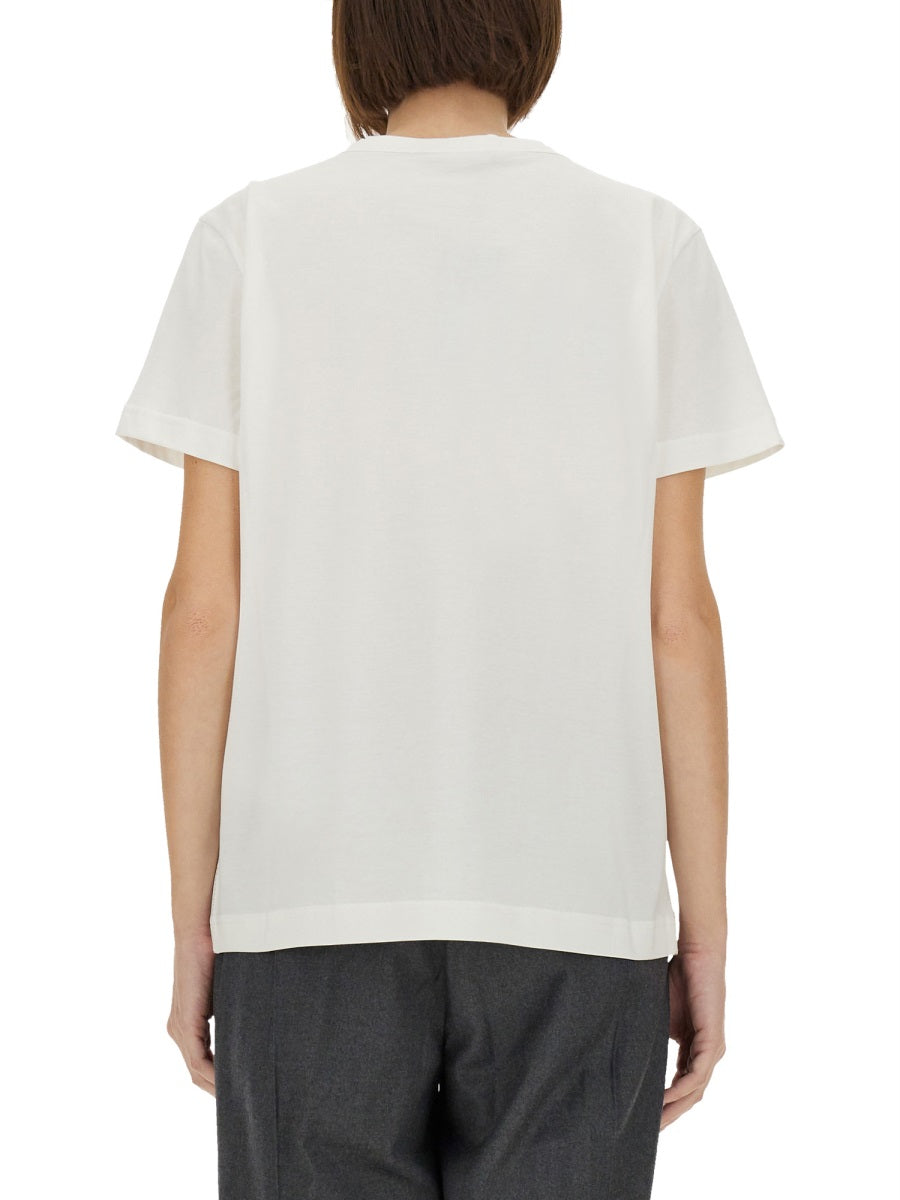 FABIANA FILIPPI Cotton Crew Neck Short Sleeve T-Shirt