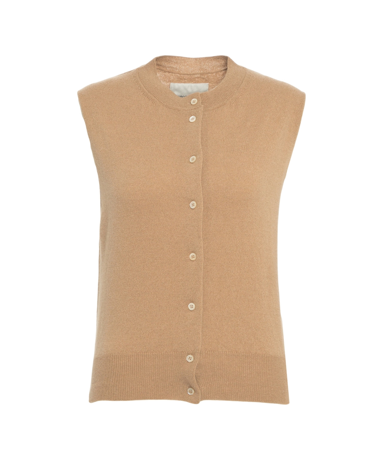 JEIO Elegant Knit Vest with Button Closure