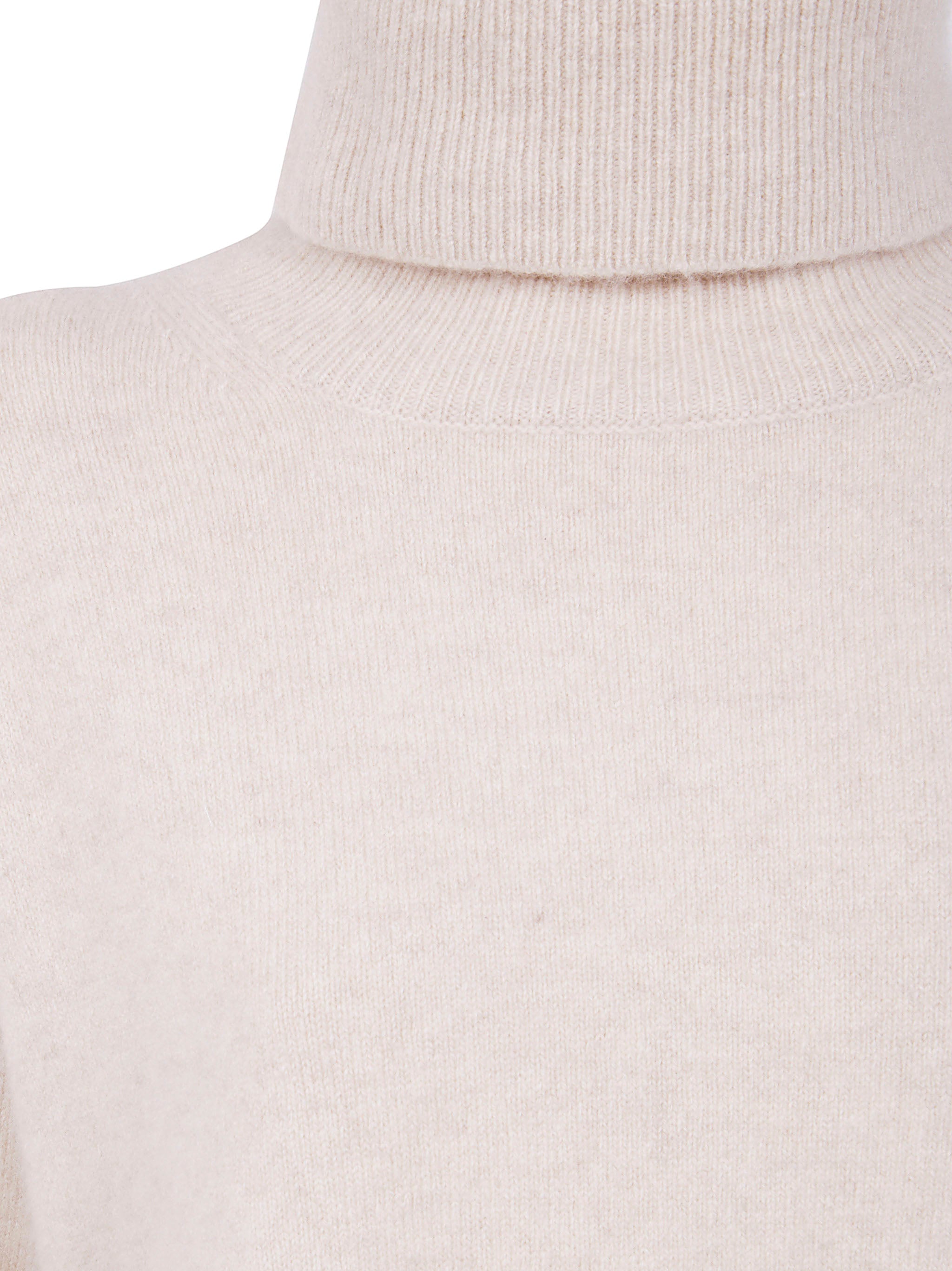 JOSEPH High Neck Long Sleeves Brushed Cashmere Sweater