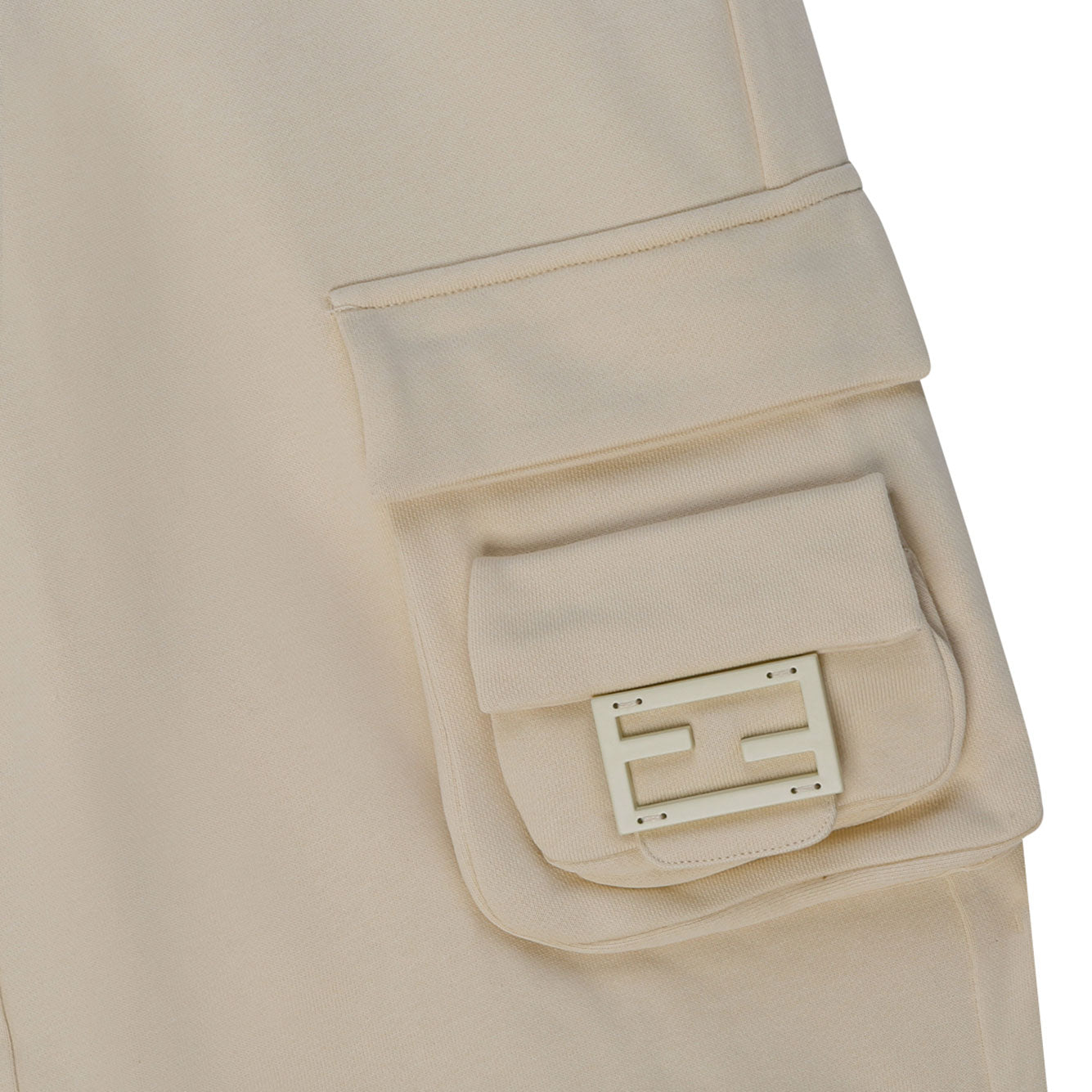 FENDI KIDS Cotton Trousers for Girls - Fall/Winter Collection