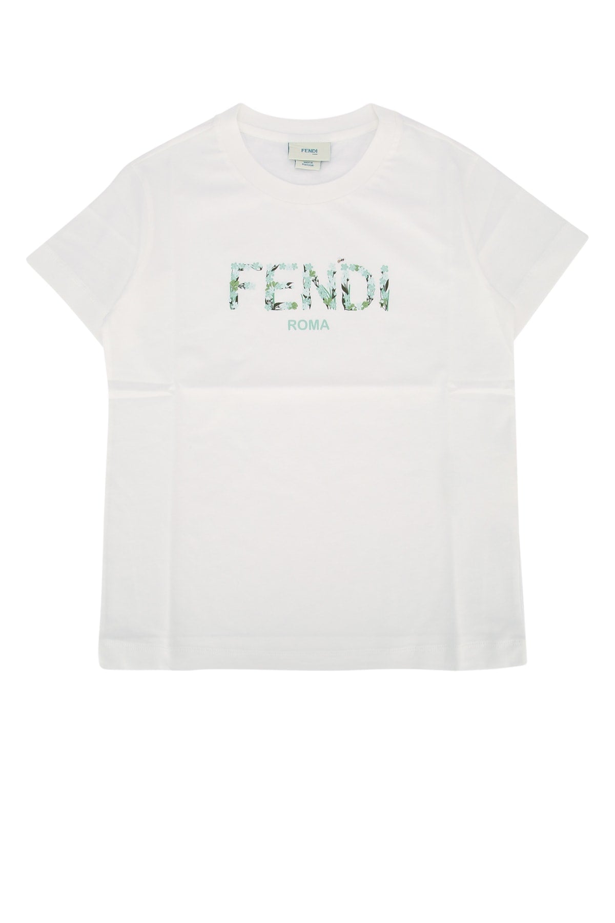 FENDI KIDS Mini Boy's Graphic T-Shirt - SS25 Collection