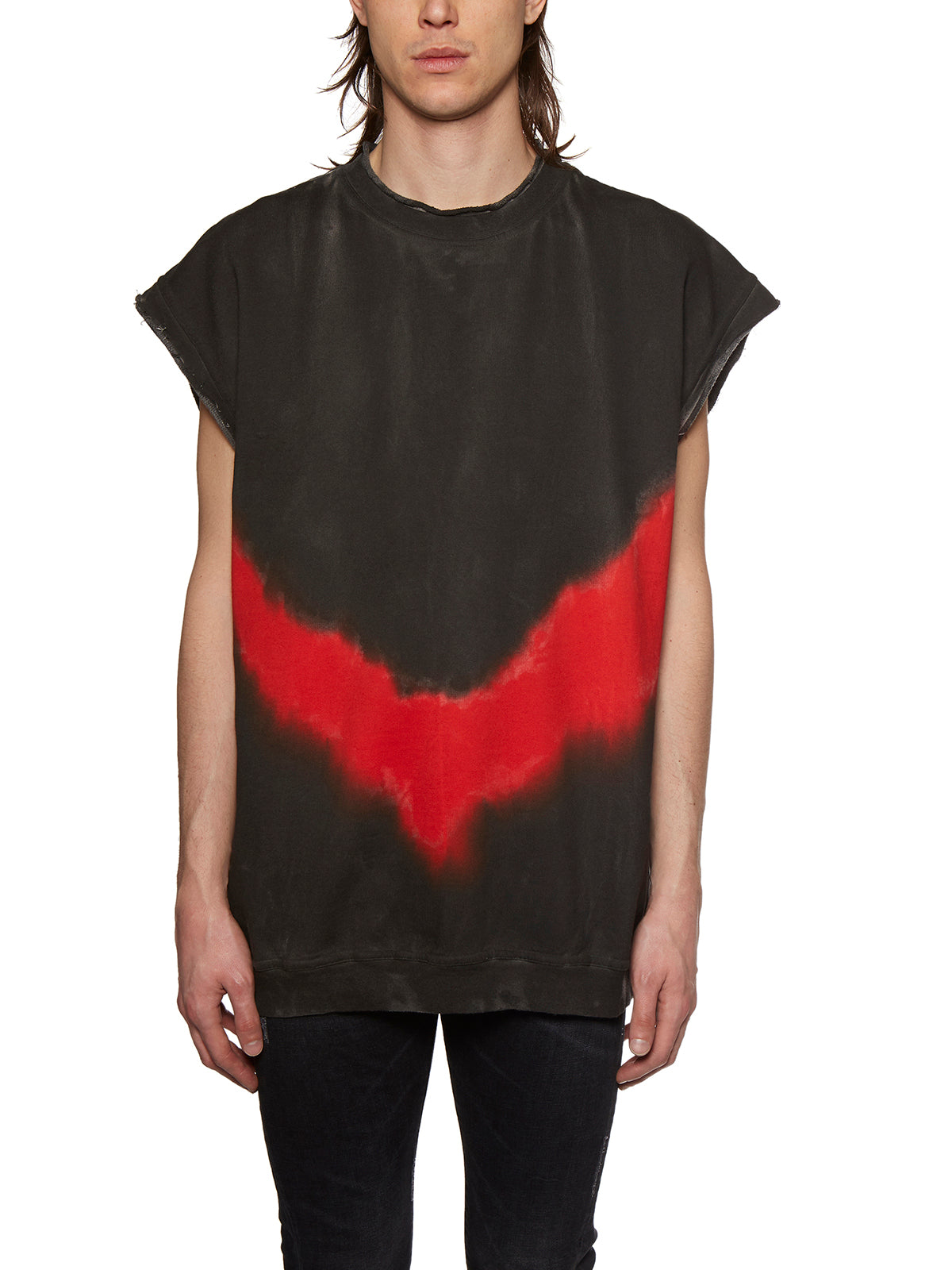 WHITE MOUNTAINEERING Oversized Cotton Vest in Mini Fit