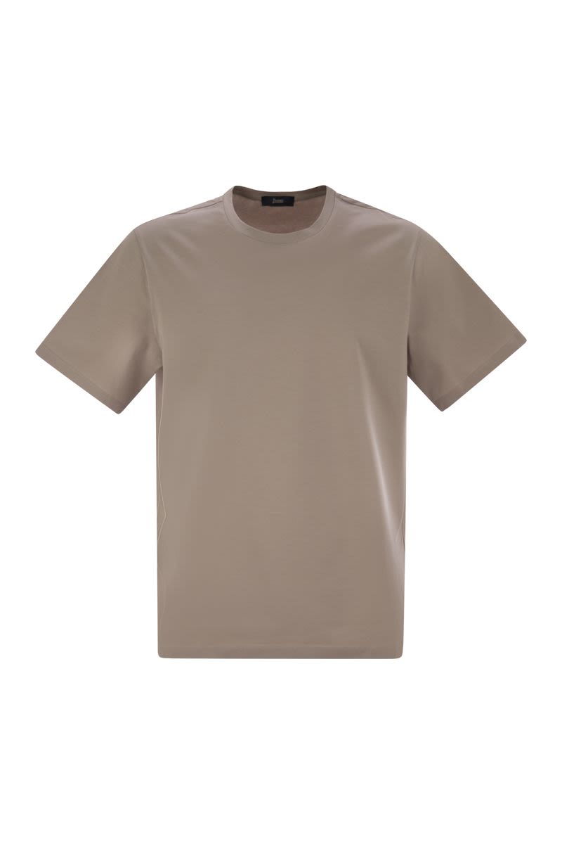 HERNO Stretch Cotton T-Shirt - Regular Fit