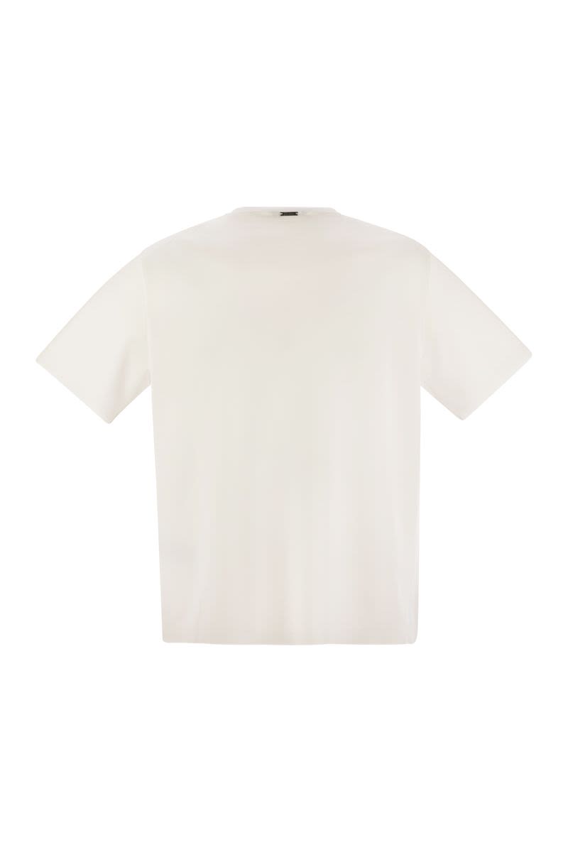 HERNO Cotton Double-Layered T-Shirt
