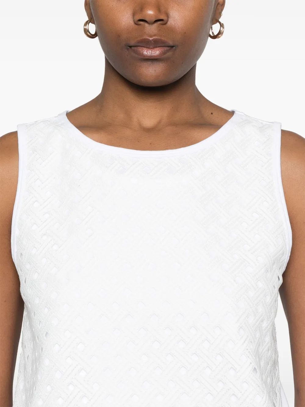 HERNO Embroidered Mini Top for Women