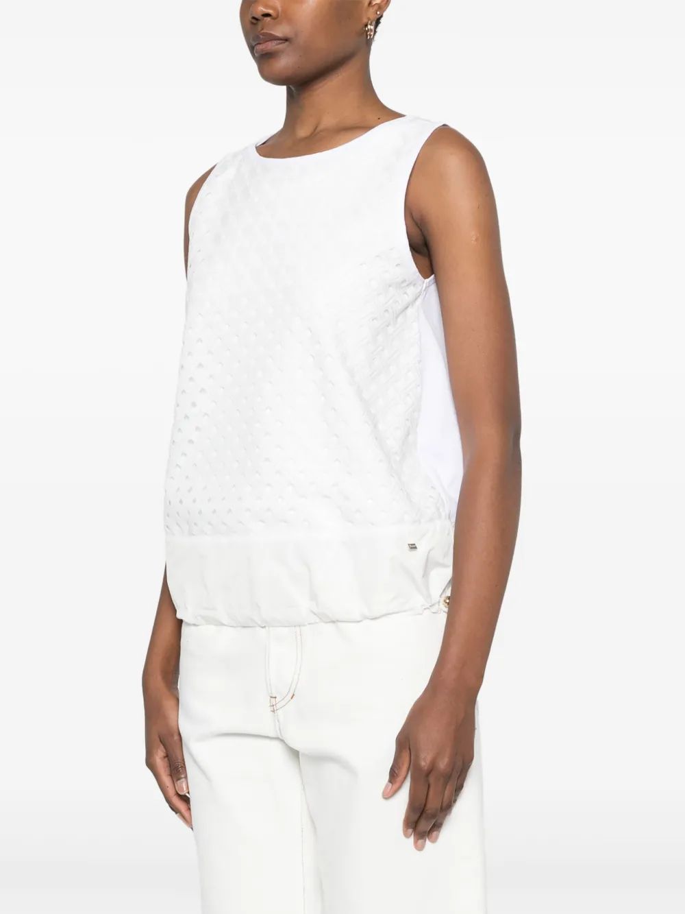 HERNO Embroidered Mini Top for Women