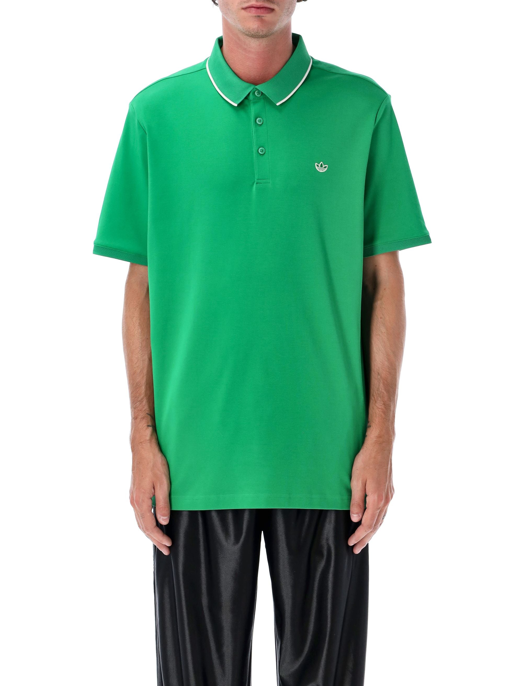 ADIDAS ORIGINALS Originals Twistknit Trefoil Polo Shirt - XL