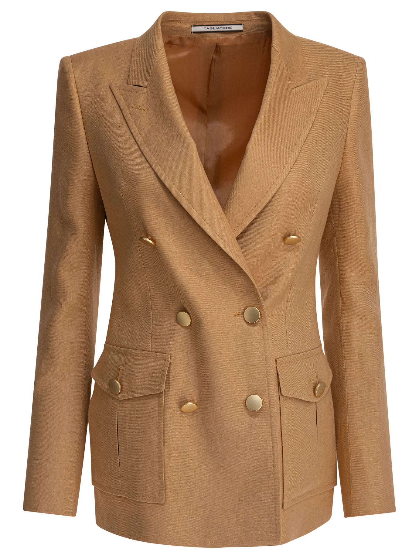 TAGLIATORE Elegant Linen Jacket for Women - SS25 Collection