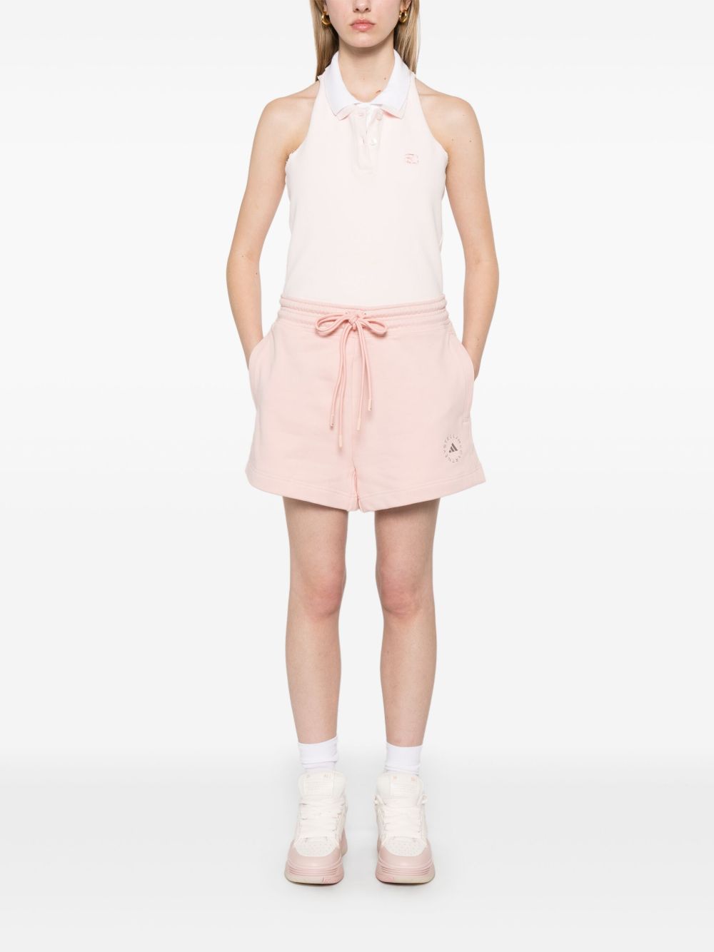 ADIDAS BY STELLA MCCARTNEY Cotton Drawstring Shorts for Women