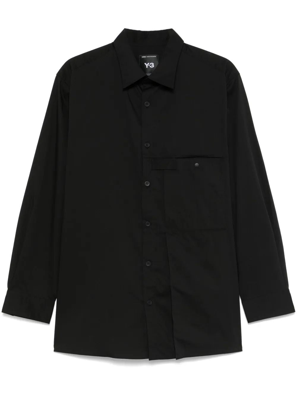 Y-3 Pleated Pocket Shirt for Men