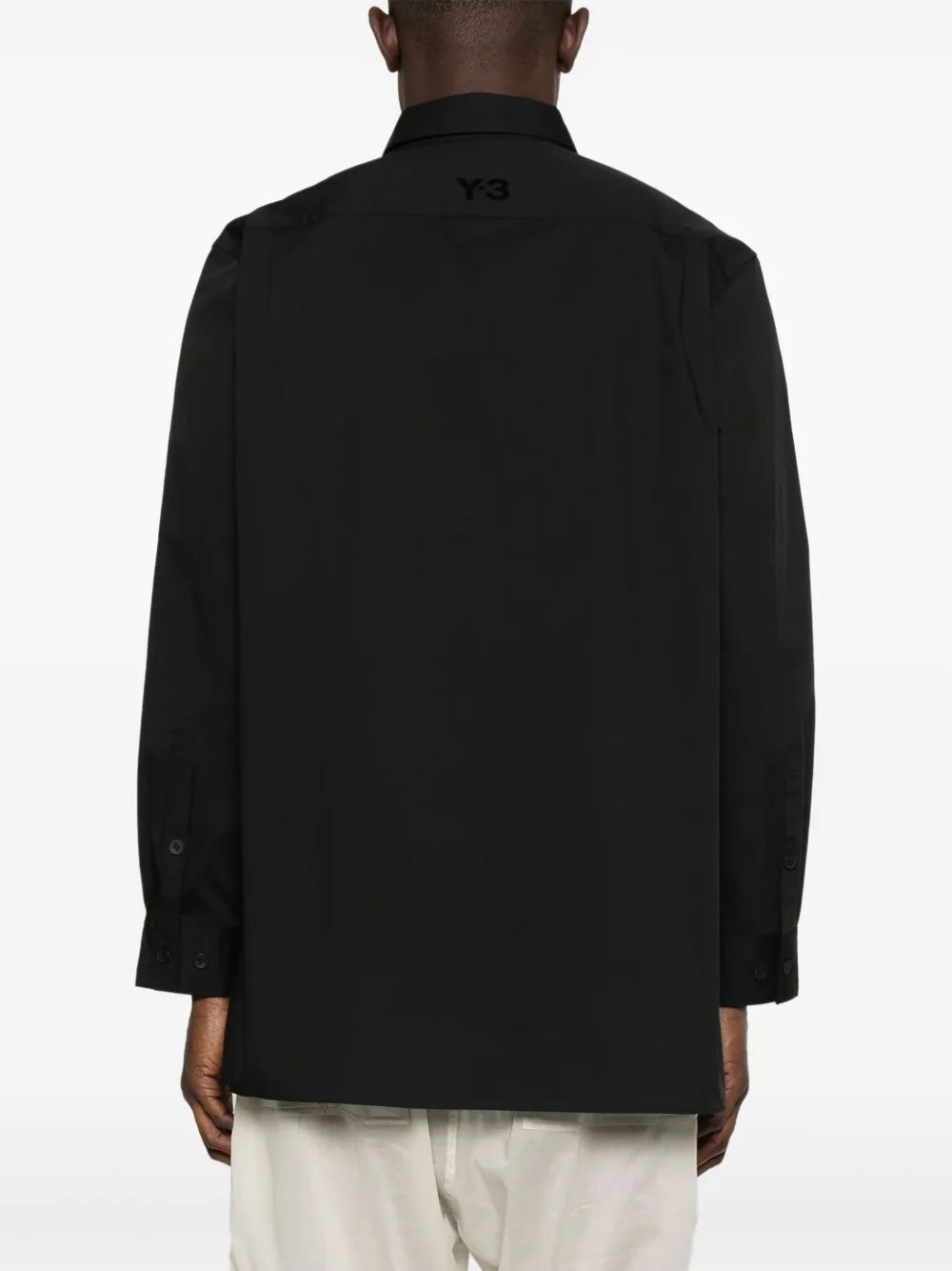 Y-3 Pleated Pocket Shirt for Men