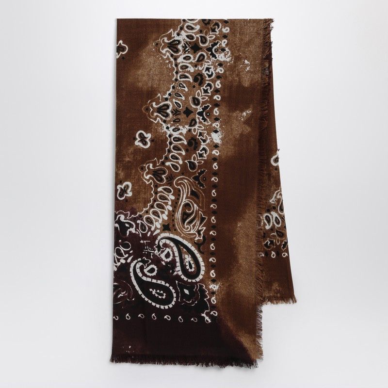 DESTIN Wool Scarf in Gradient Design