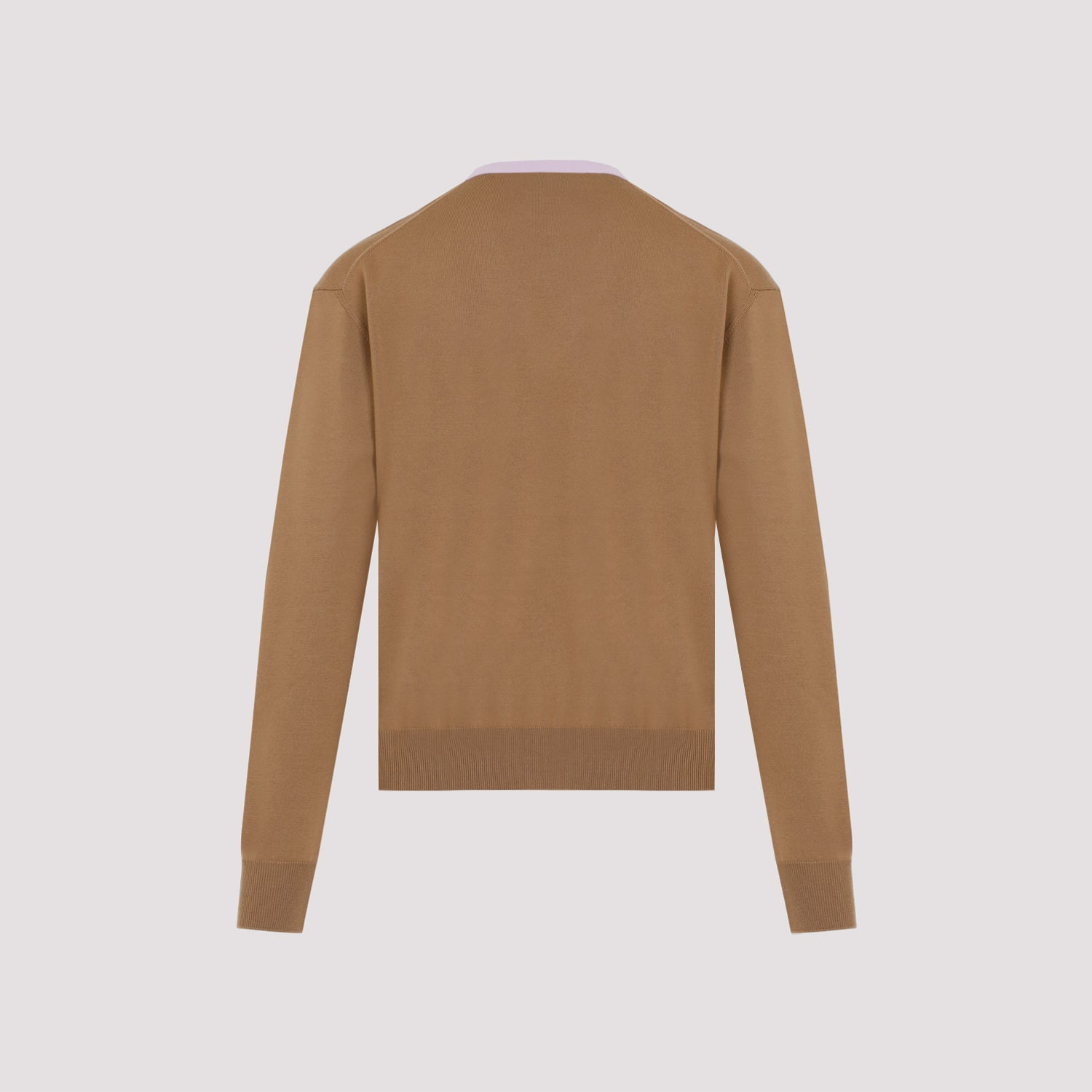 JIL SANDER Luxurious Double Collar Pullover Sweater for Men