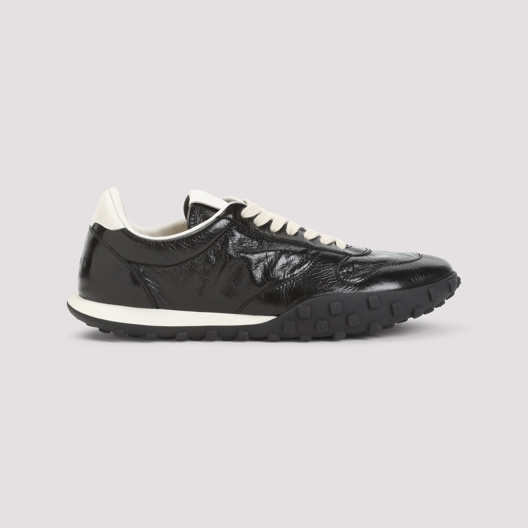 JIL SANDER Men's Premium Deer Leather Sneakers