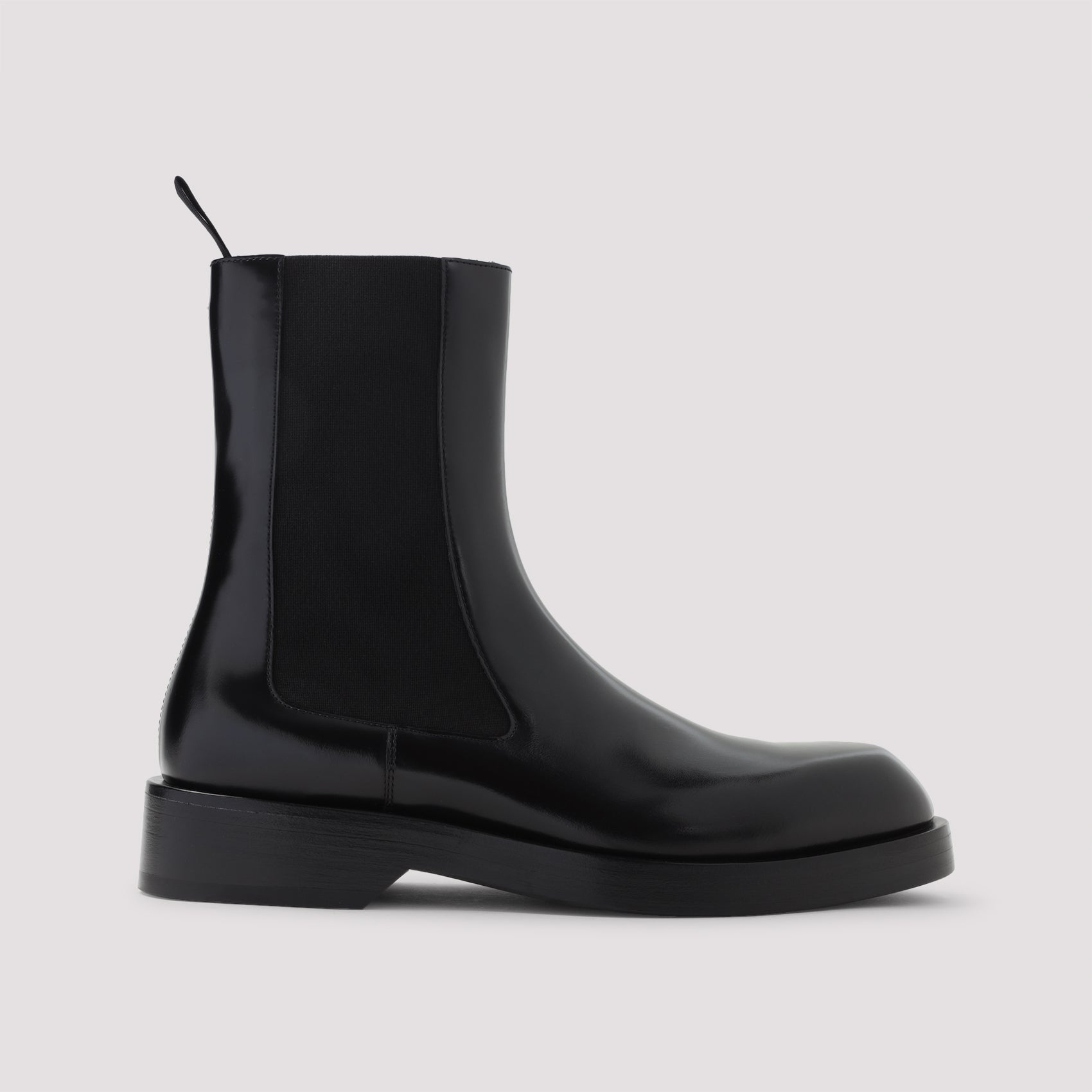 JIL SANDER Men's Leather Ankle Boots