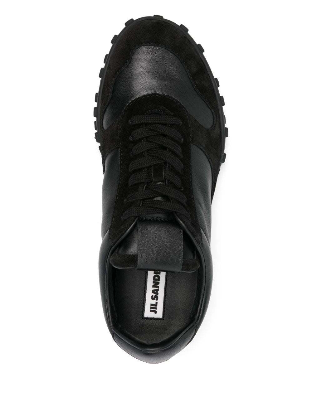 JIL SANDER Sleek Leather Sneaker for Men