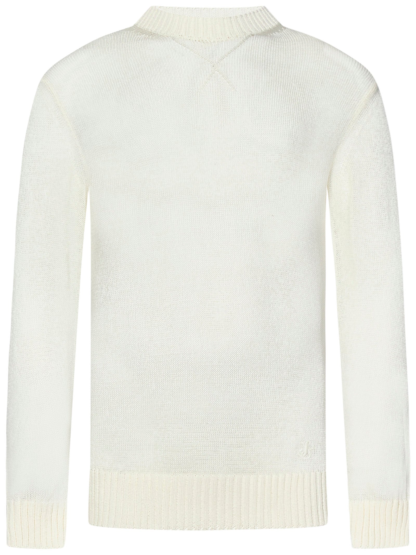 JIL SANDER Crewneck Sweater - Tailored Fit for Spring Summer 25