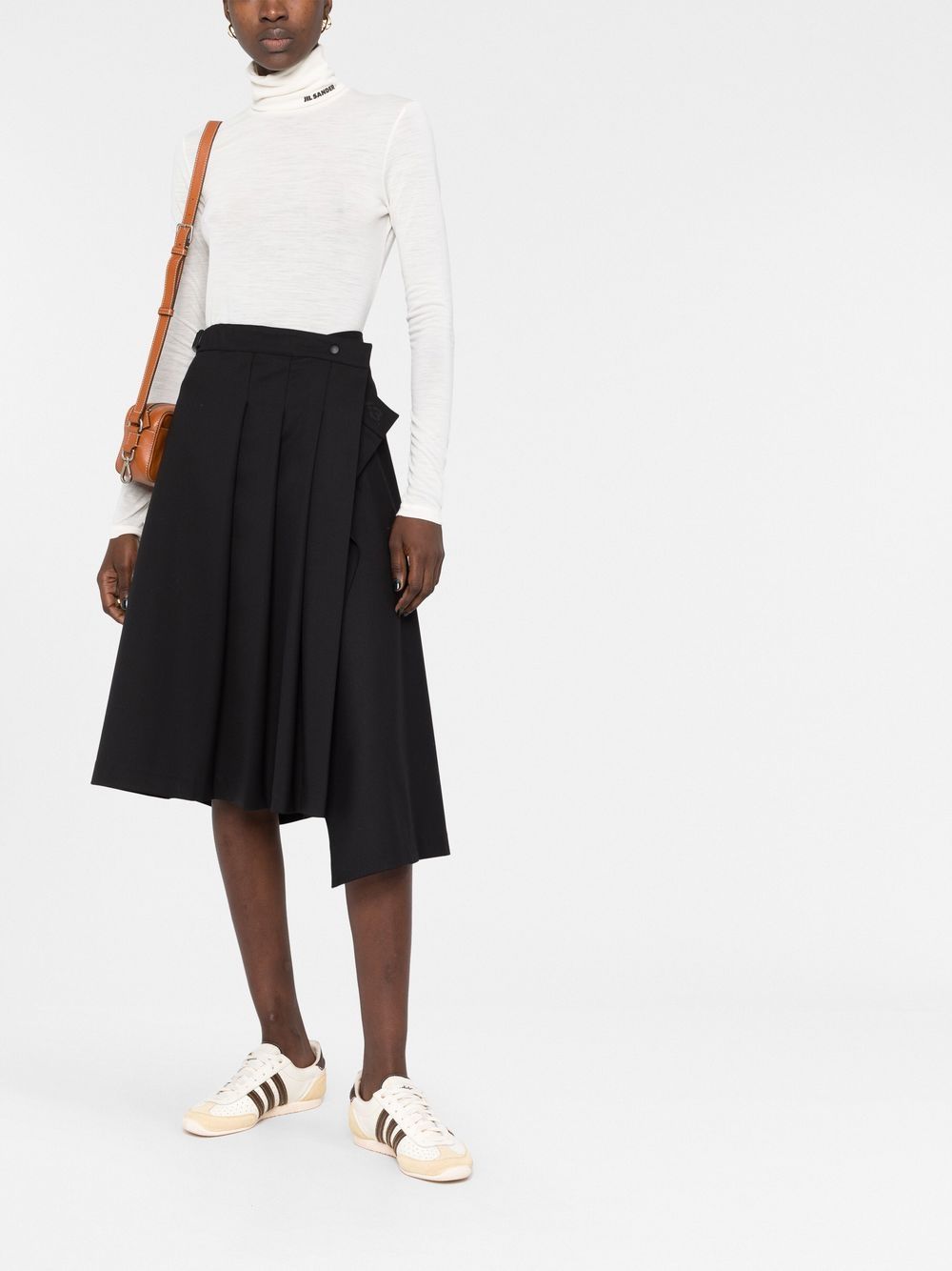 JIL SANDER High-Neck Polo T-Shirt