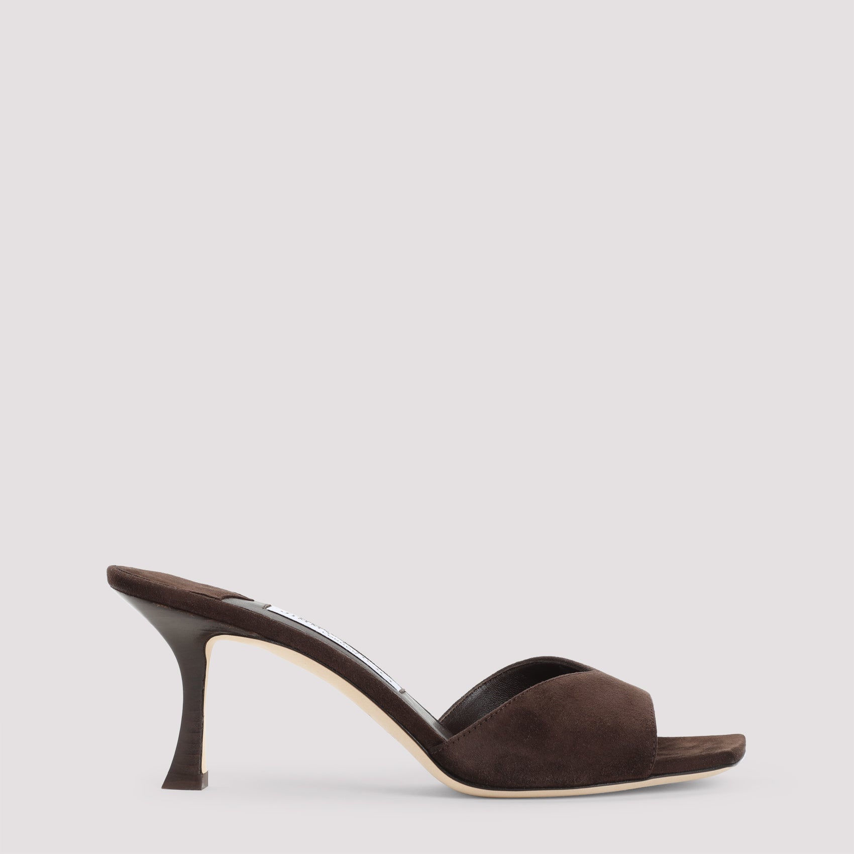 JIMMY CHOO Elegance in Suede Slippers with 7cm Heel