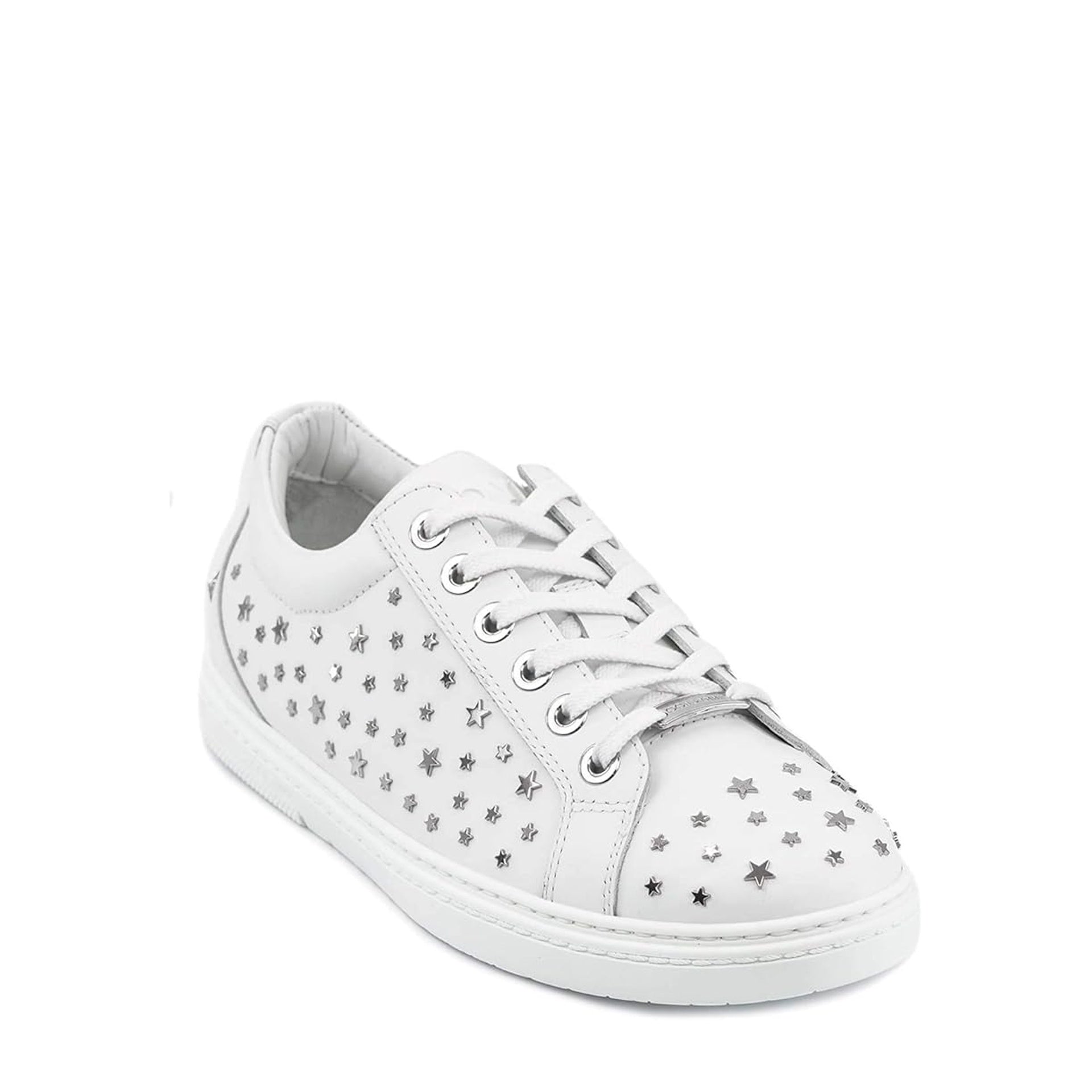JIMMY CHOO Cash Star Leather Sneakers for Men