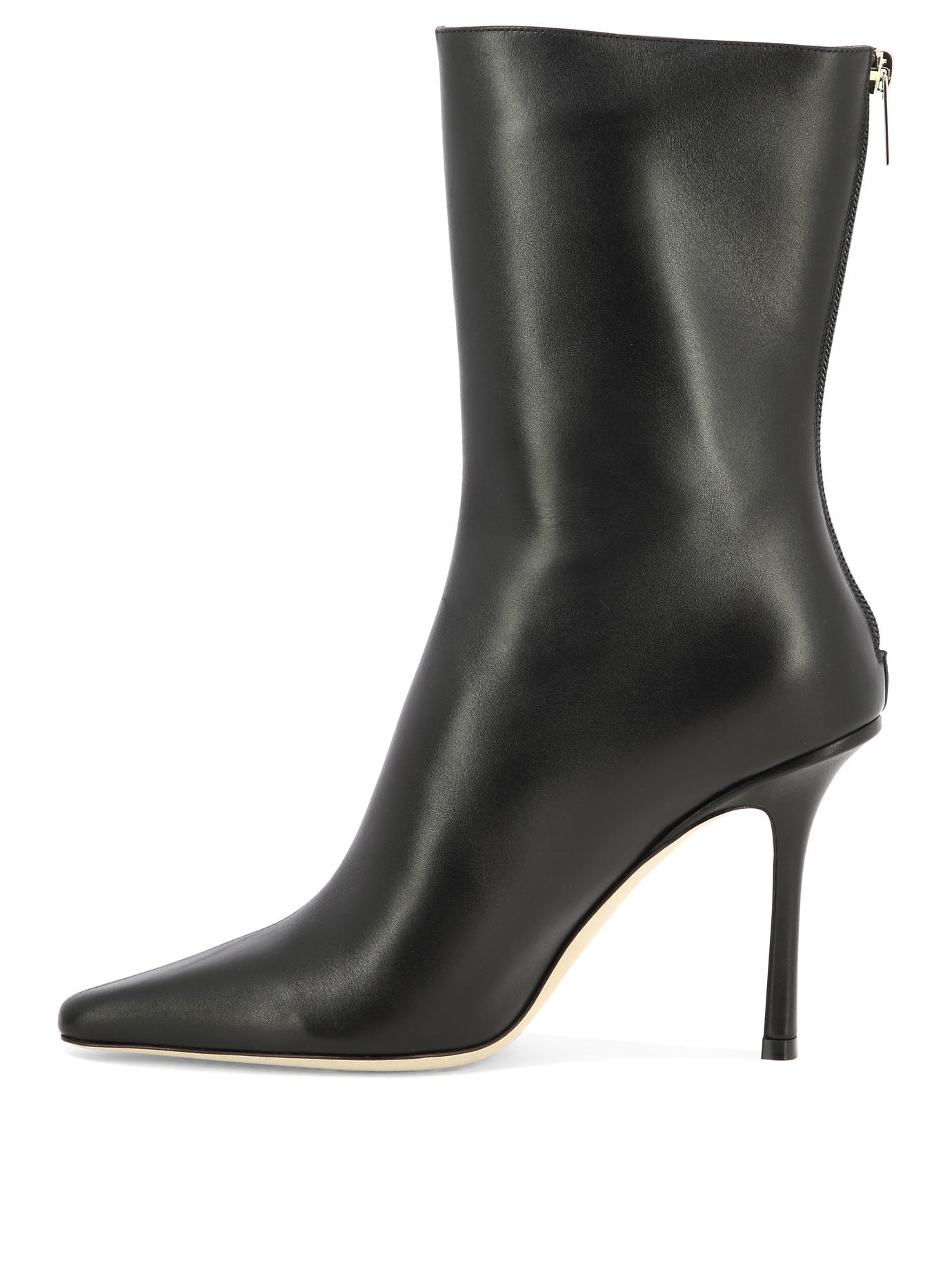 JIMMY CHOO Elevated Ankle Boots with 10 cm Stiletto Heel