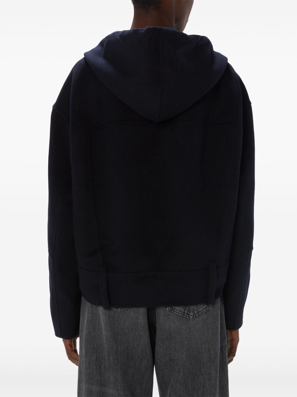 JW ANDERSON Hooded Biker Jacket - Double Face Design