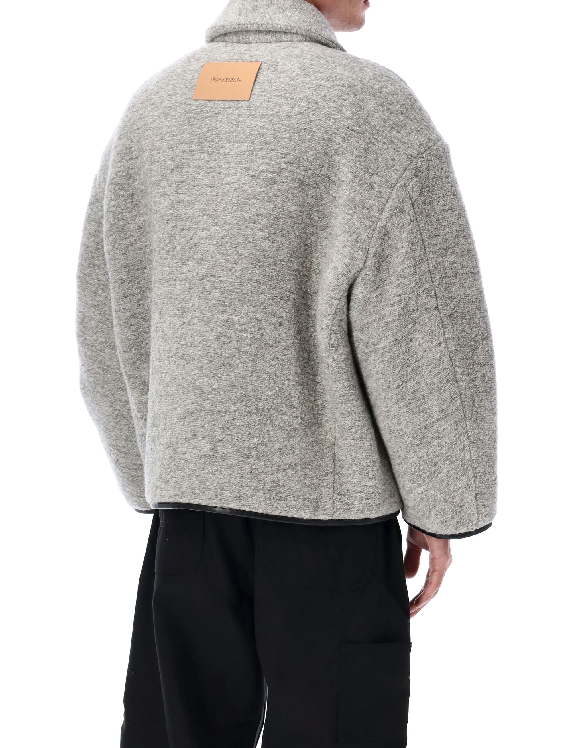 JW ANDERSON Casual Jacket with Contrast Trim for Men - Size M