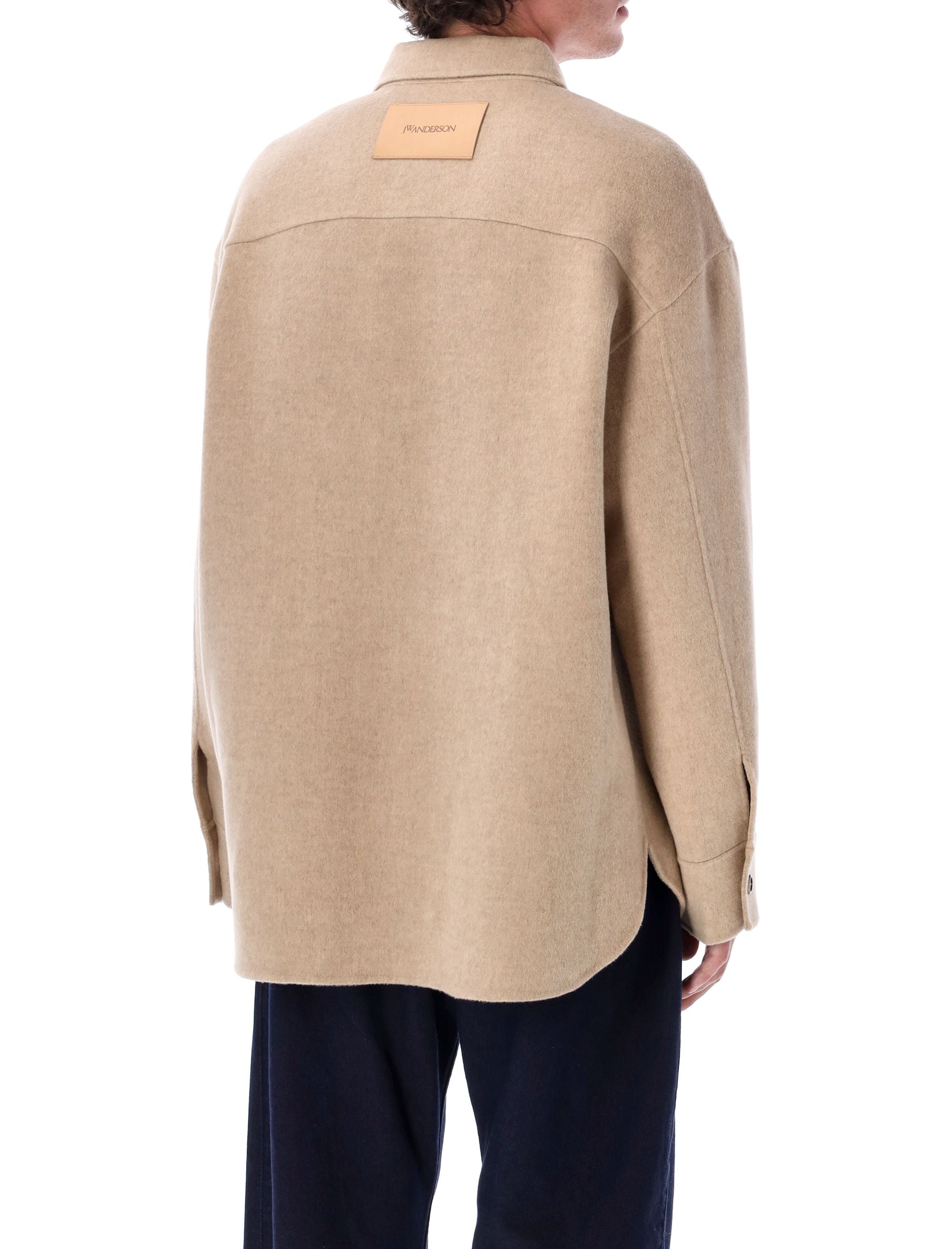 JW ANDERSON Oversized Shirt Jacket for Men