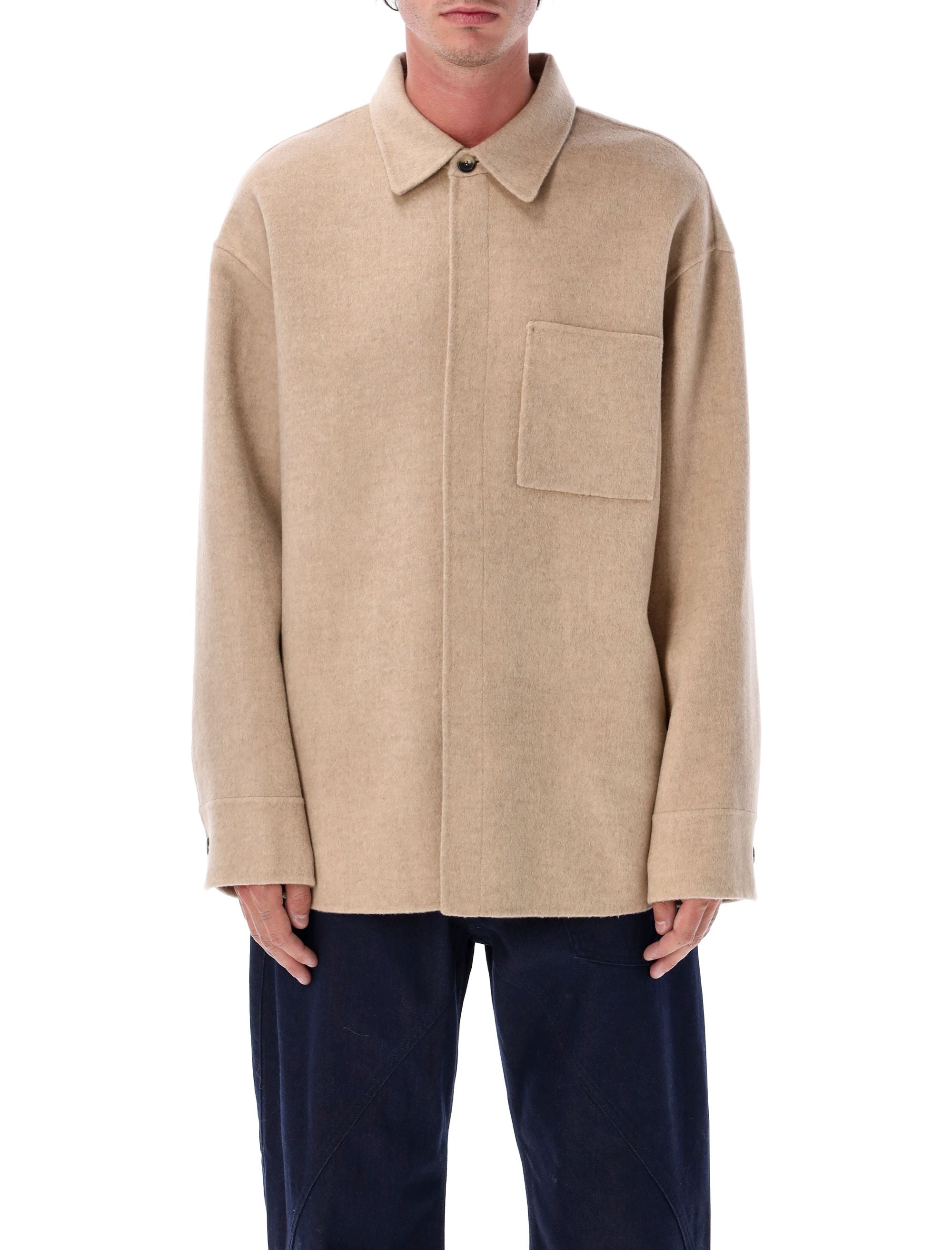 JW ANDERSON Oversized Shirt Jacket for Men