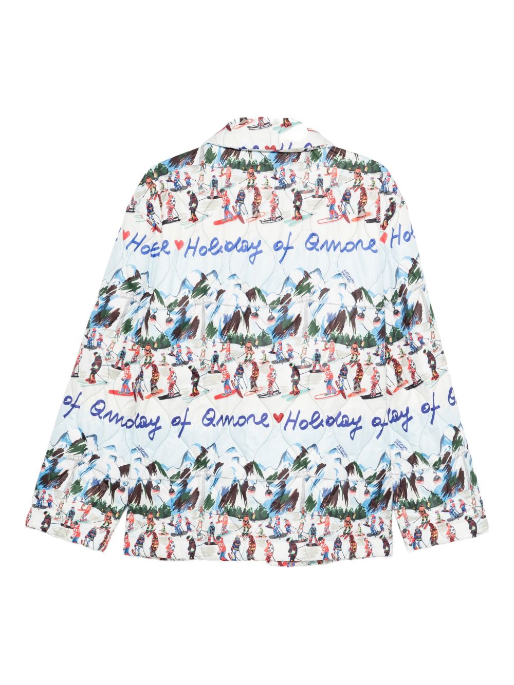 ALESSANDRO ENRIQUEZ Printed Quilted Jacket for Women