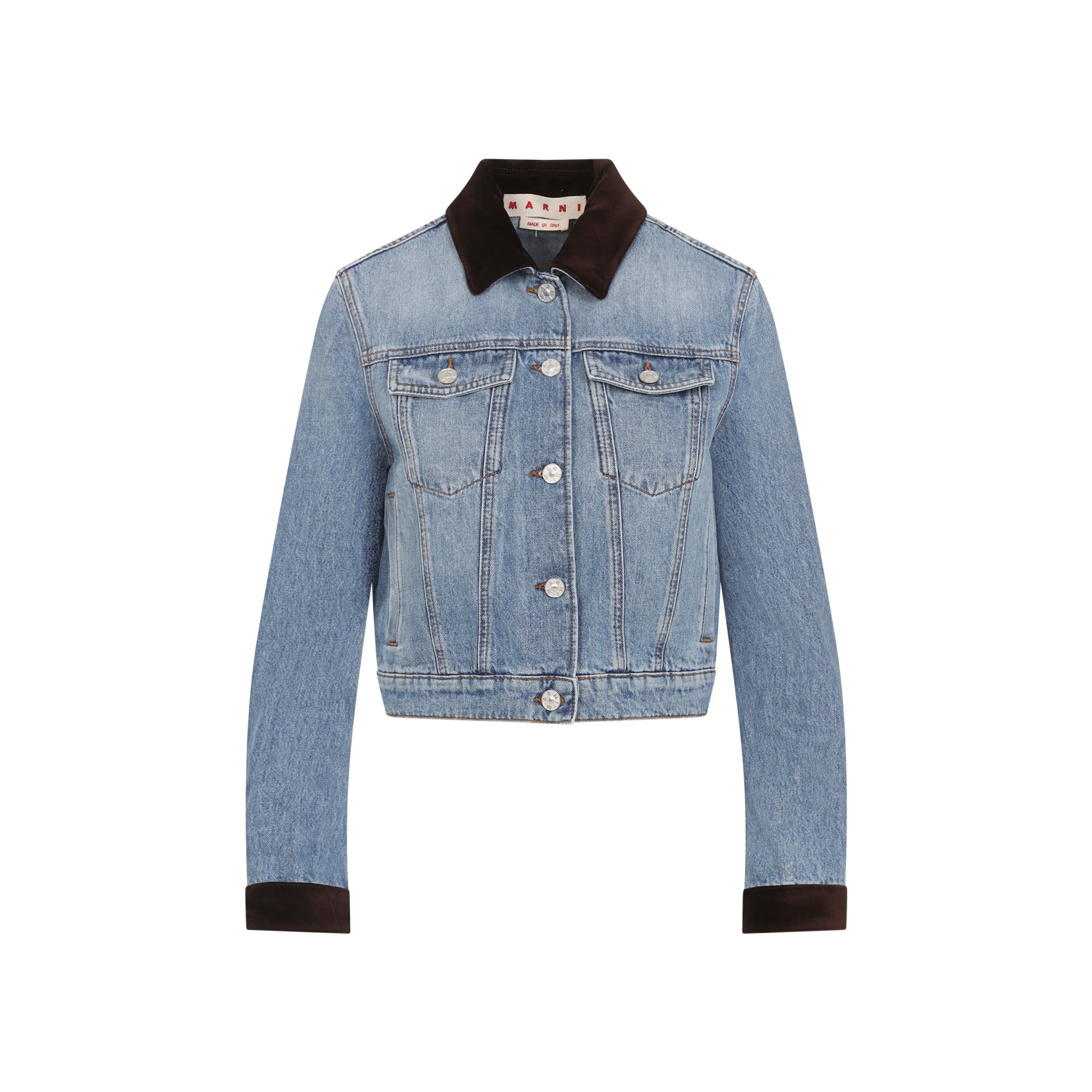MARNI Cropped Trucker Jacket for Women