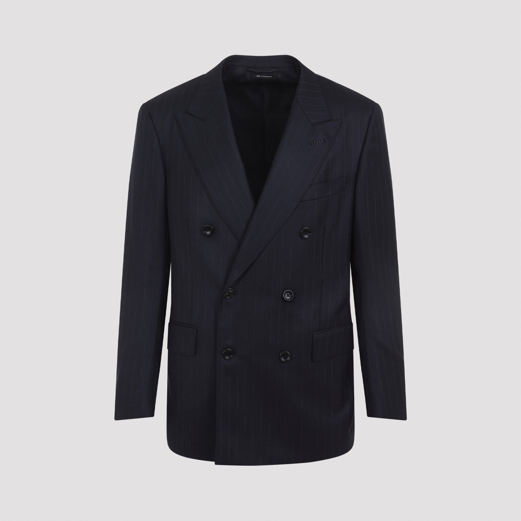 TOM FORD Embroidered Wool Blazer - Men's Tailored Fit
