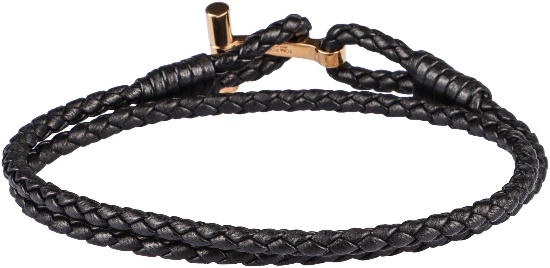 TOM FORD Logo Braided Bracelet