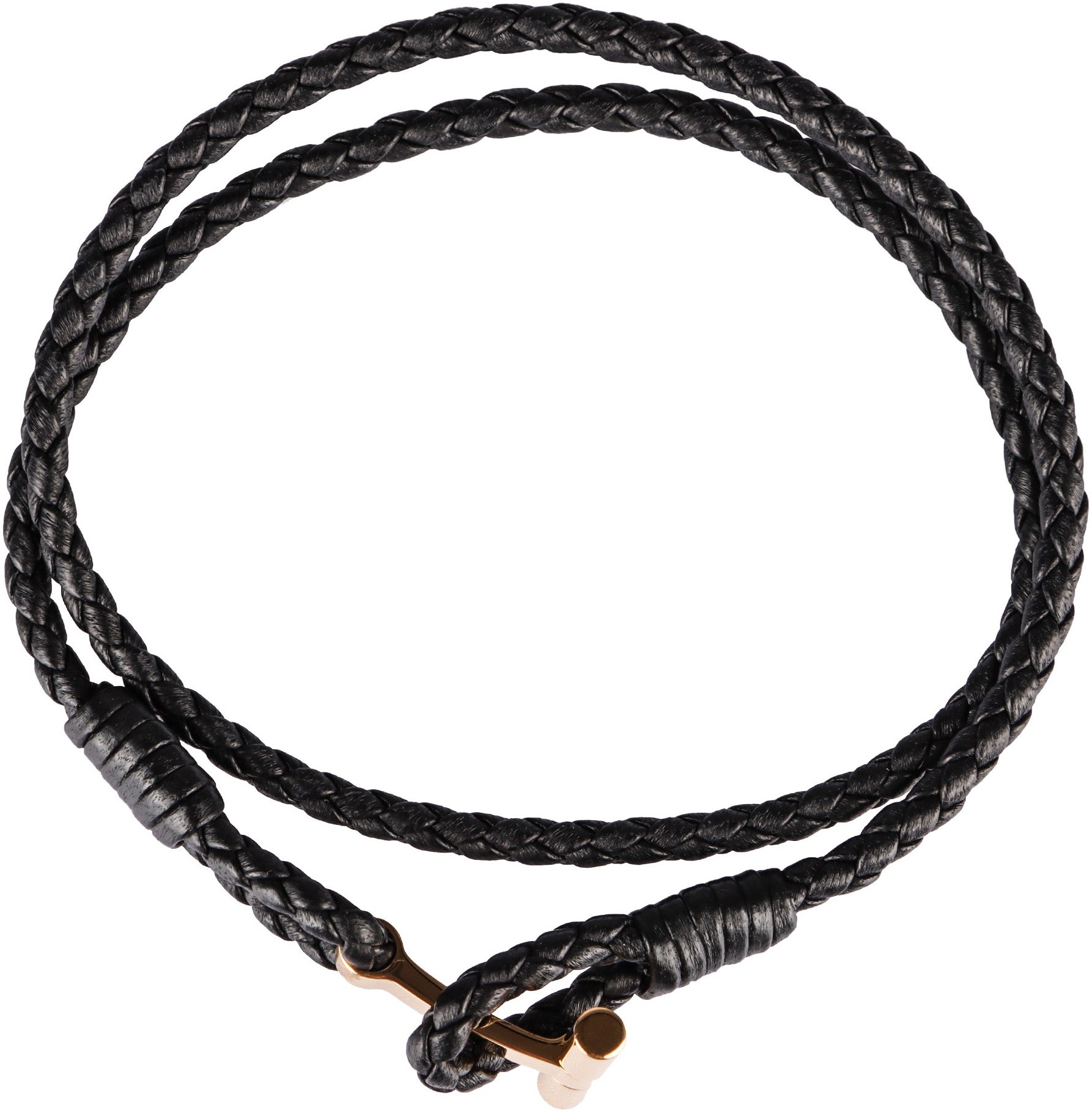 TOM FORD Logo Braided Bracelet