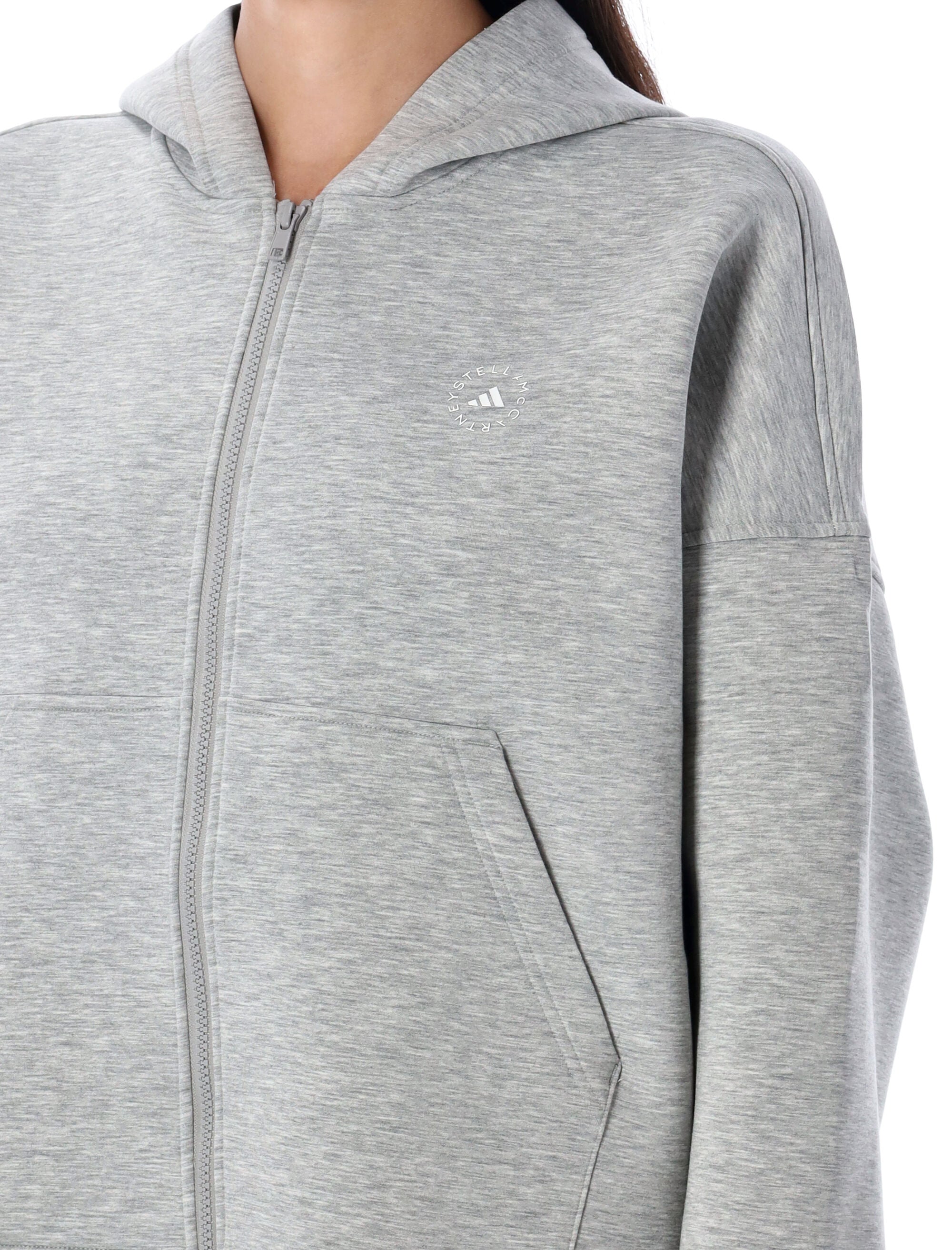 ADIDAS BY STELLA MCCARTNEY Womens Scuba Zipped Hoodie - Size S