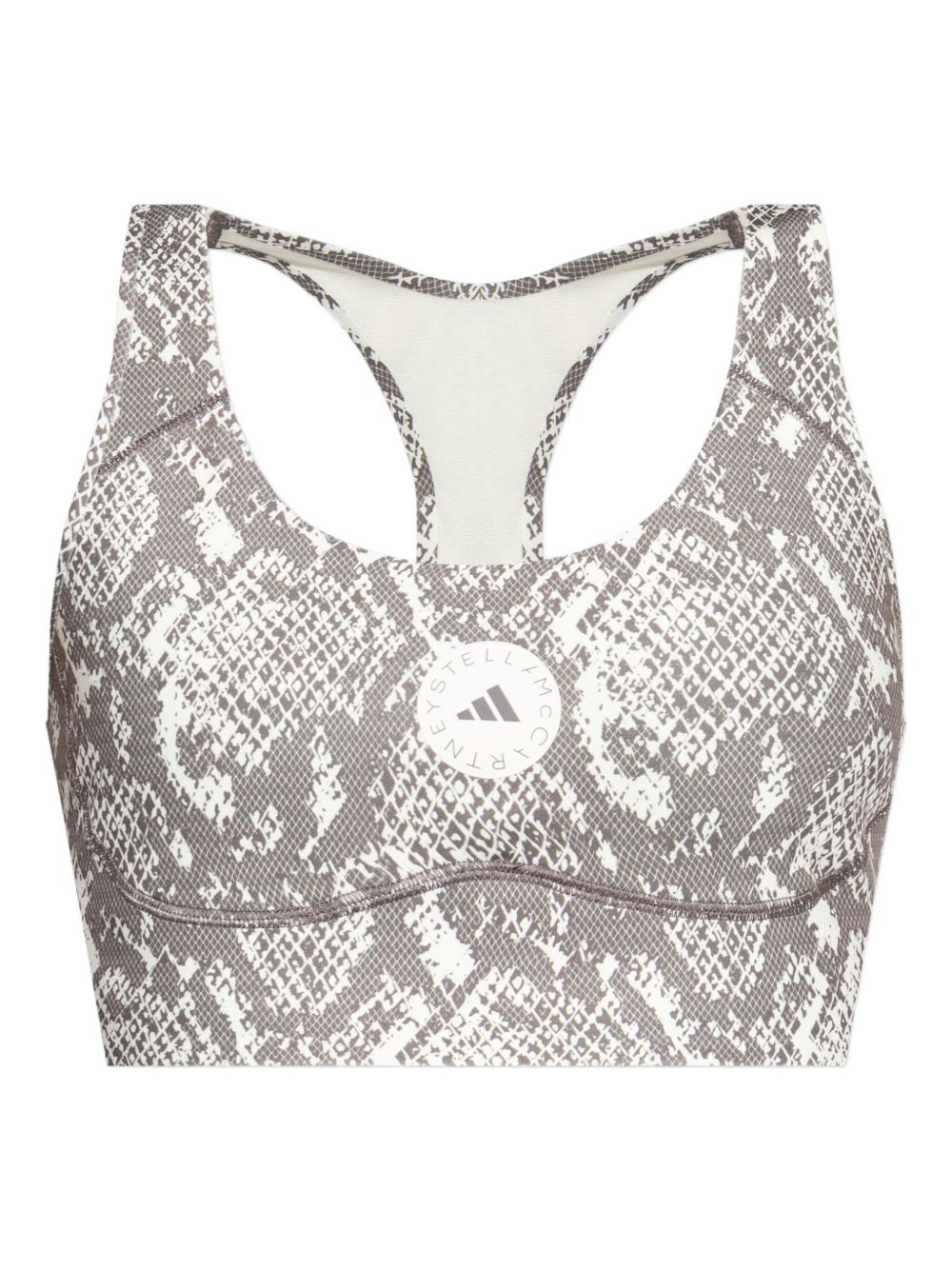 ADIDAS BY STELLA MCCARTNEY Printed Gym Bra with Racer Back for Women