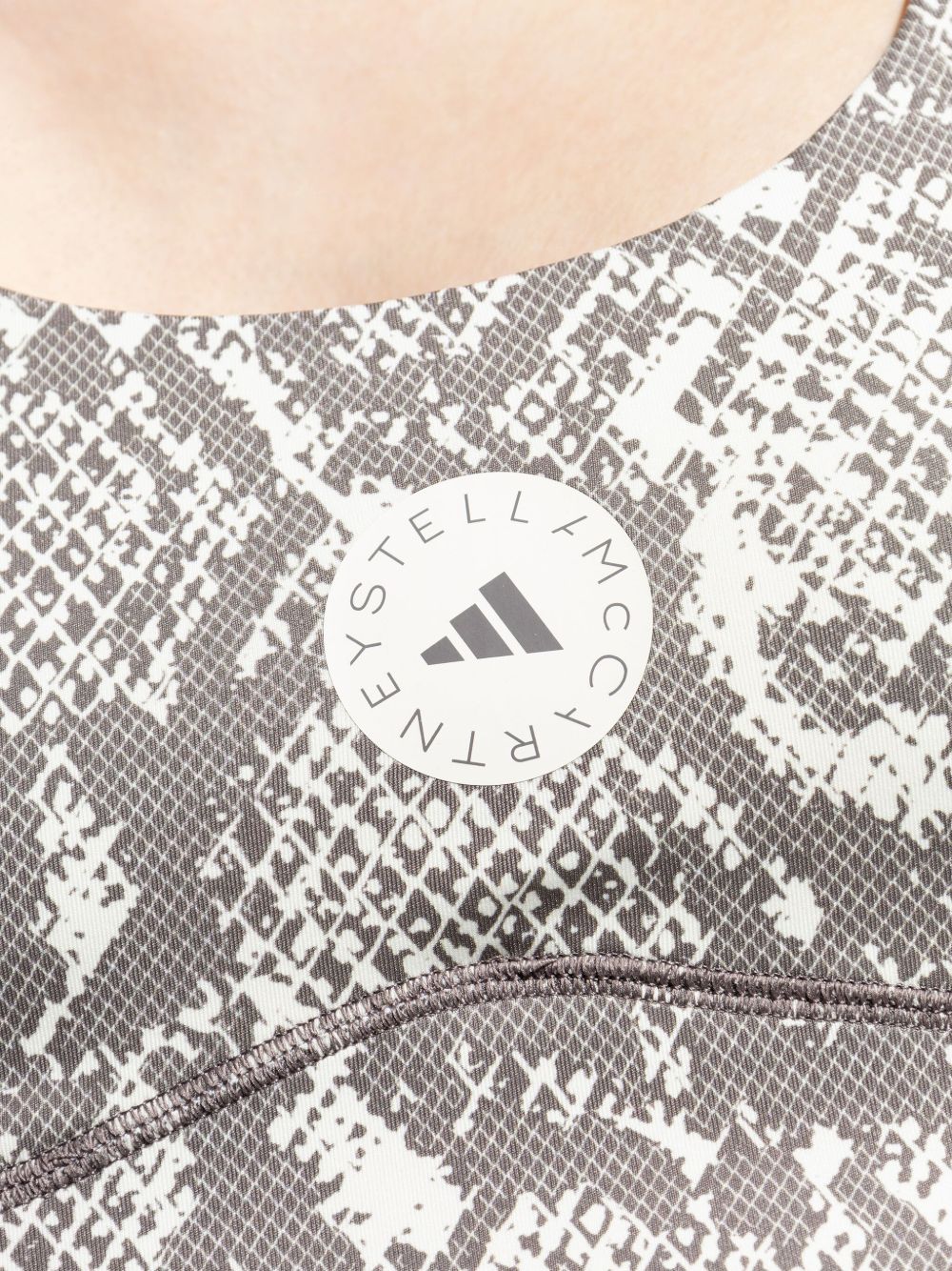 ADIDAS BY STELLA MCCARTNEY Printed Gym Bra with Racer Back for Women