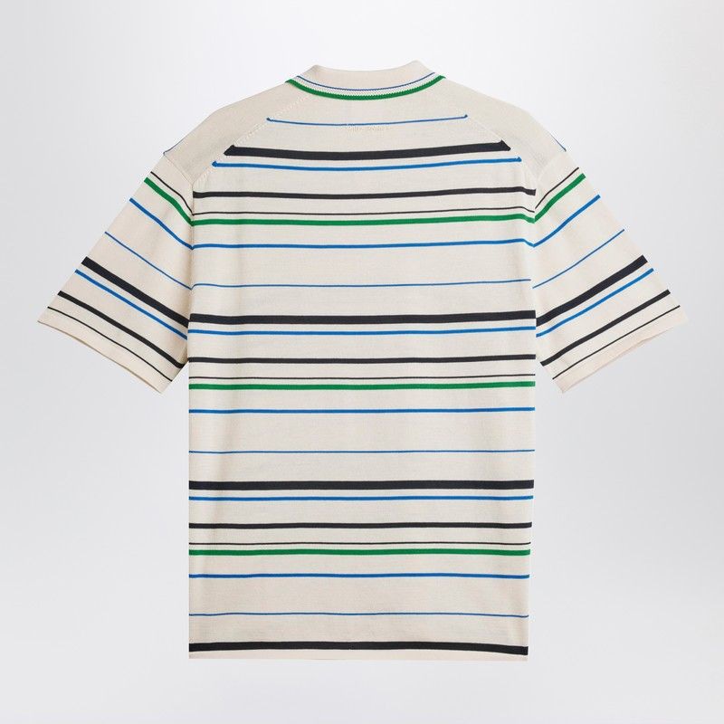 ADIDAS X WALES BONNER Striped Polo Shirt for Men - SS25 Collection