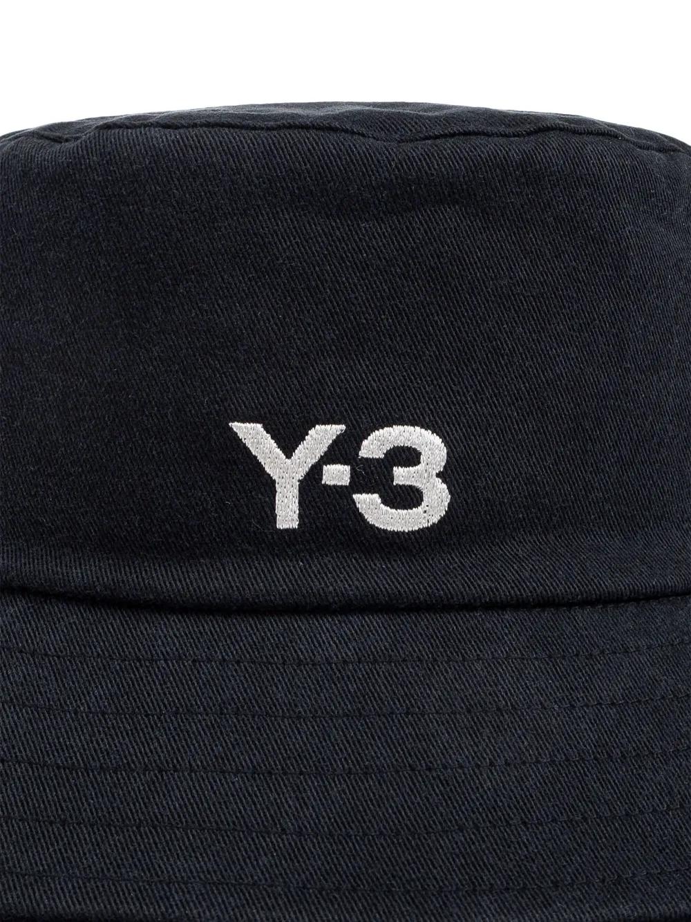 Y-3 Logo Print Bucket Hat