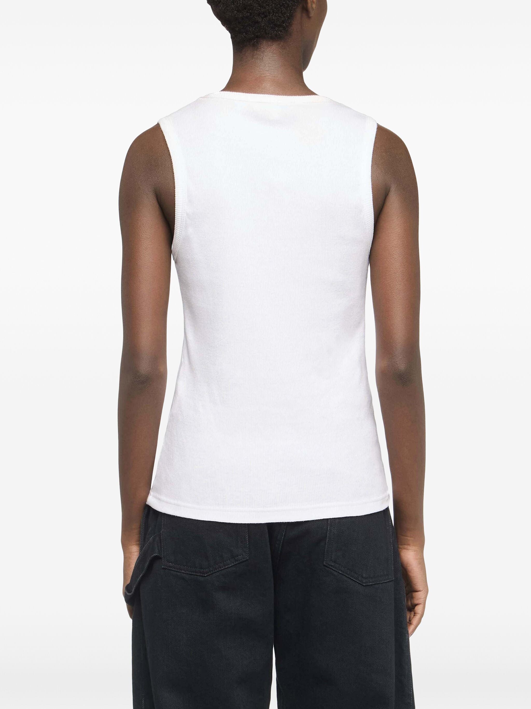 JW ANDERSON Embroidered Anchor Tank Top