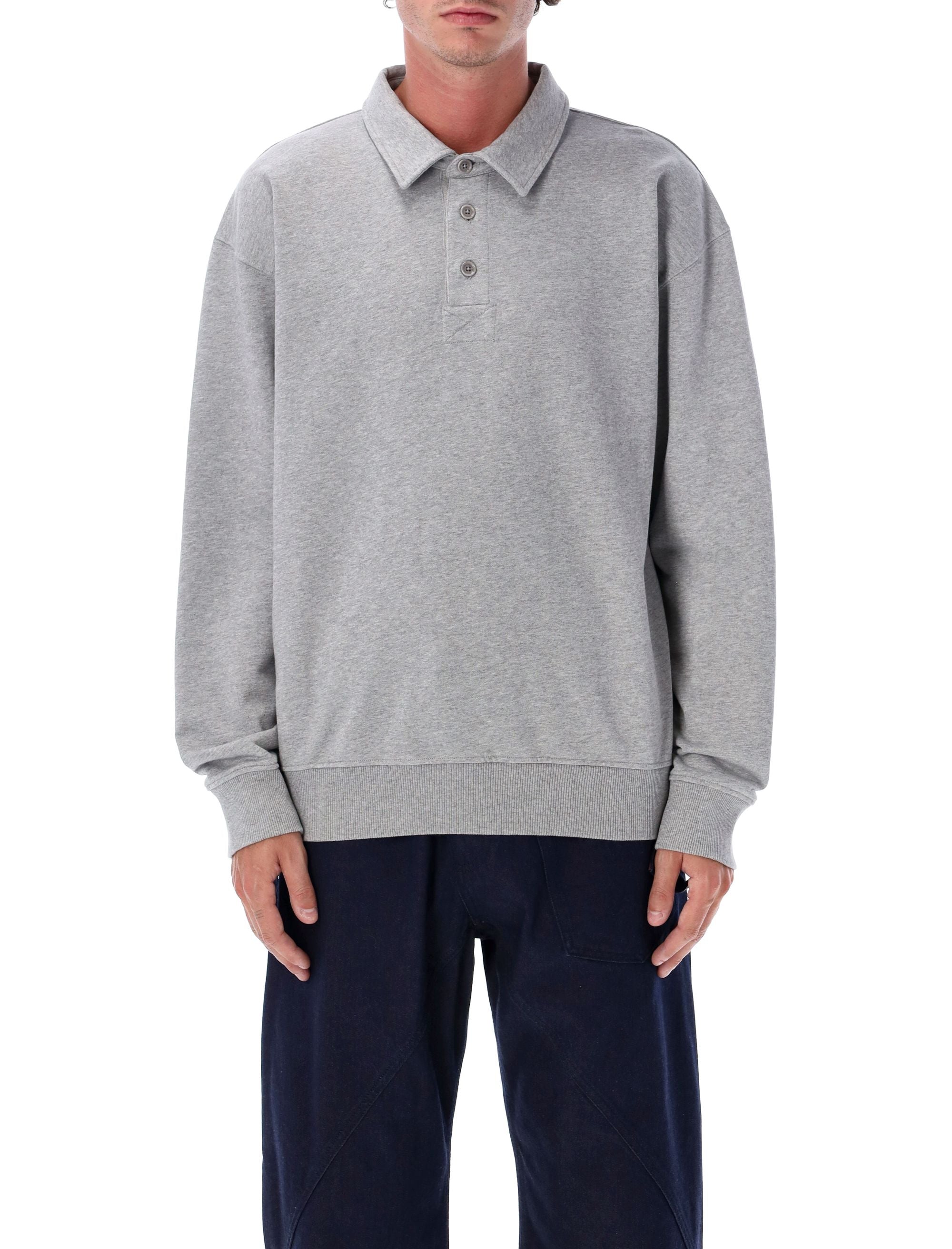 JW ANDERSON Fleece Polo Shirt - Men's Medium